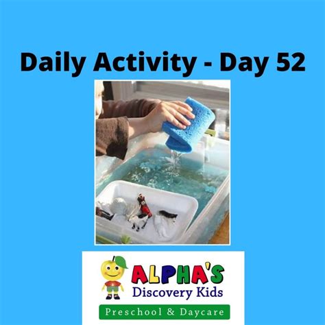 Daily Activity For Kids Day 52 Water Play Activity