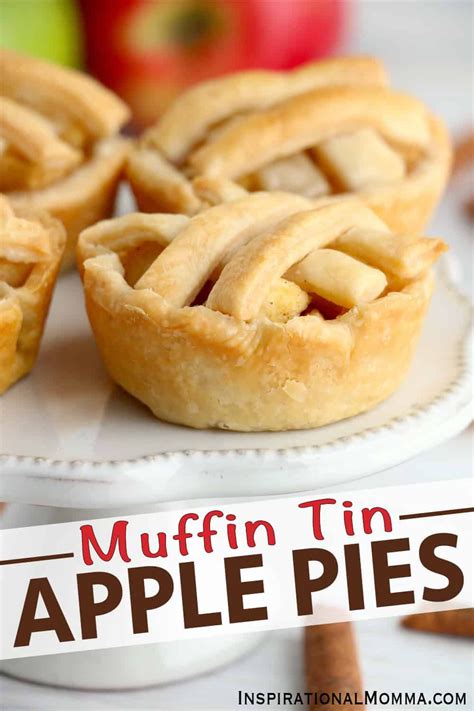 Muffin Tin Apple Pies Recipe Mini Tart Recipes Apple Pie Easy Apple Pie