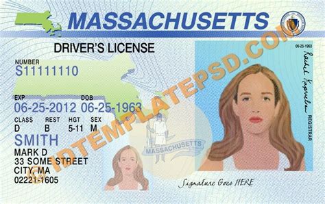 Free Drivers License Photoshop Template