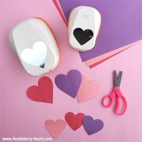Cutting Paper Hearts Huckleberry Hearts