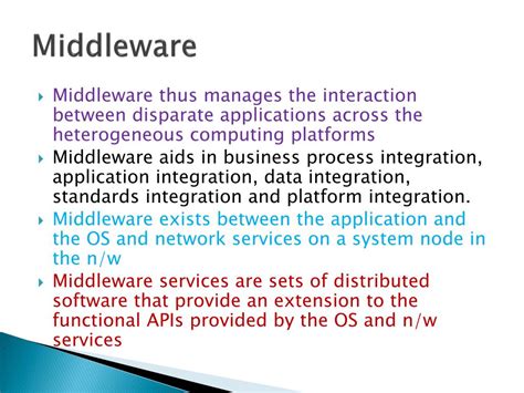 Ppt Introduction To Middleware Technologies Powerpoint Presentation