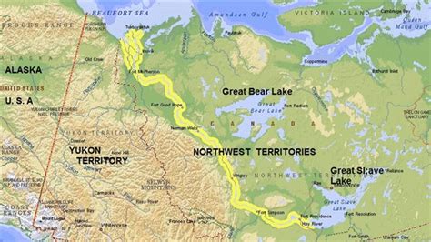 Mackenzie River Map