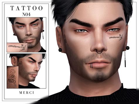 Tattoo N04 The Sims 4 Catalog