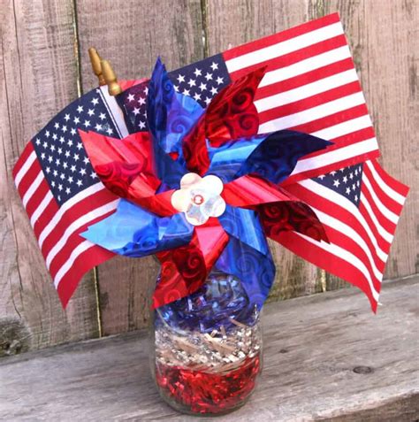 Easy 4th Of July Centerpiece