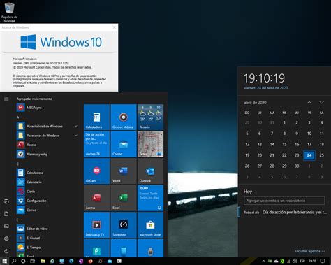 Windows 10 Pro 19h2 1909 18363815 Es Identi