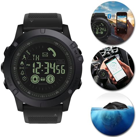 1pcs T1 Tact Military Grade Super Tough Smart Watch Outdoor Sports Us Stock 881900778707 Ebay