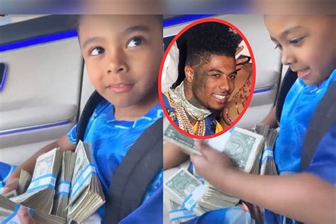 Blueface Gives His Son 1000 Cash For His Birthday Watch Xxl