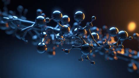 Exploring The Microscopic World A Detailed Molecular Structure In 8k