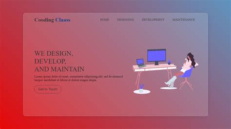 How To Create A Glassmorphism Ui Website Using Html And Css
