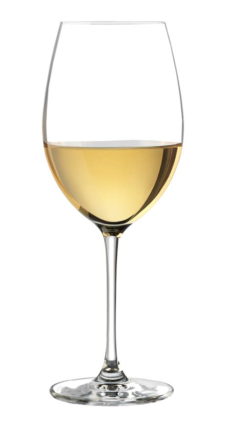 White Wine Glass Transparent Background