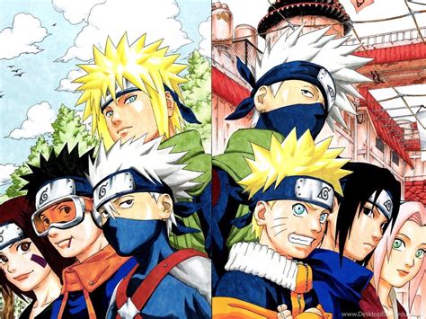 Team Minato And Team Kakashi Naruto Manga Wallpapers Imgur Desktop