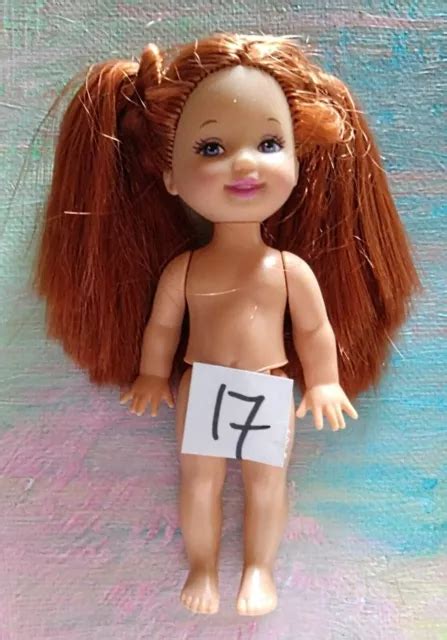 Kelly Small Doll Clothes Naked Kelly Doll Red Brown Teeth Cute