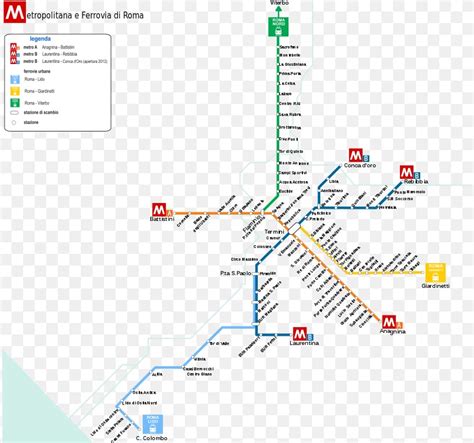 Roma Termini Railway Station Rapid Transit Line C Rail Transport Line A