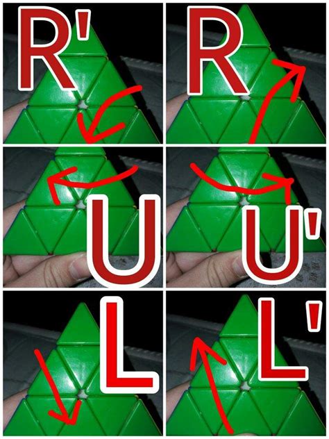 Tutorial Pyraminx Oka Cuberos Rubik Amino
