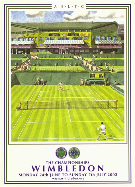 Tennis Wimbledon Poster Which 2014 Wimbledon Poster Is Your Favorite