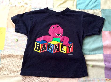 90s Barney T Shirt 3t Vintage Toddler Clothes Barney Shirts