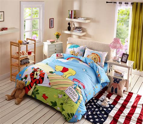 Winnie the pooh hundred acre wood disney gift set comforter & rattle baby shower. Disney Winnie The Pooh Kids Bedding Set | EBeddingSets