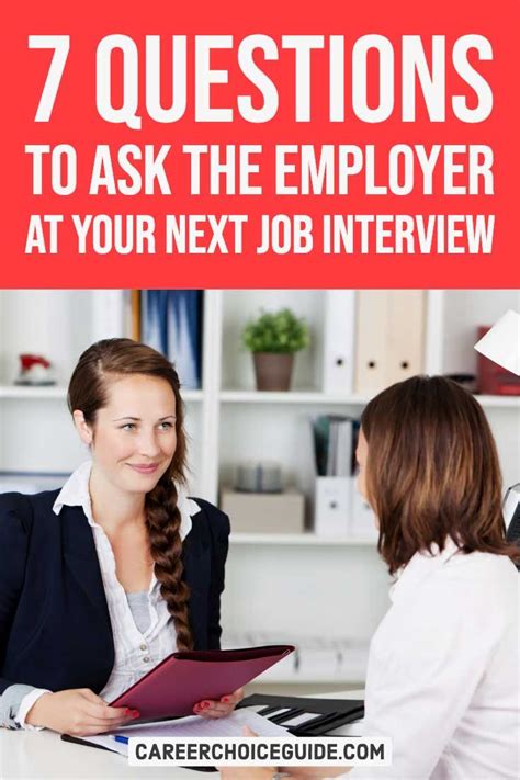 7 Job Interview Questions To Ask An Employer Interview Questions To