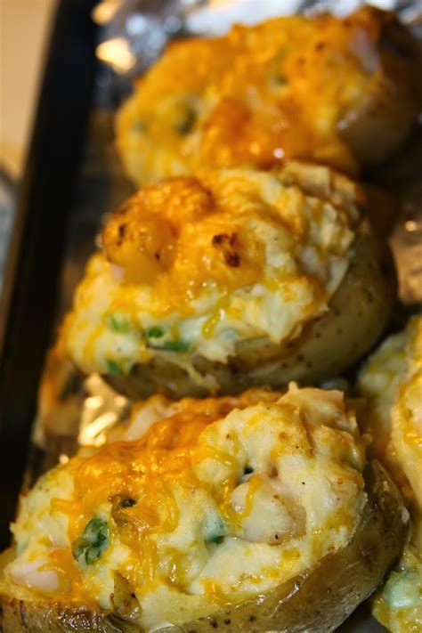 Paula Deens Twice Baked Shrimp Stuffed Potatoes For The Love Of Food