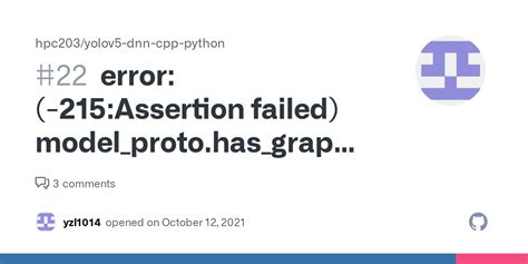 Error Assertion Failed Model Proto Has Graph In Function Populatenet Issue