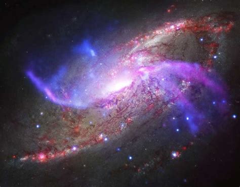 Ngc 4258 Is A Spiral Galaxy Well Known To Astronomers For Having Two So