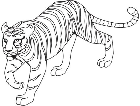 Tiger Print Stencil Printable