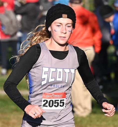 Scott Junior Maddie Strong Places First In Class 2a Girls Race On First