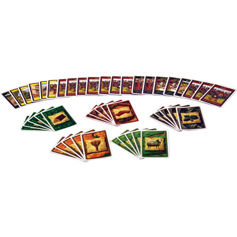 Four building costs cards, one for each player. Settlers of Catan Game Cards (Replacement Game Components) | Mayfair Games