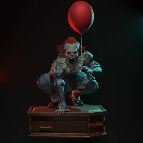 Pennywise Stl Files For 3d Print