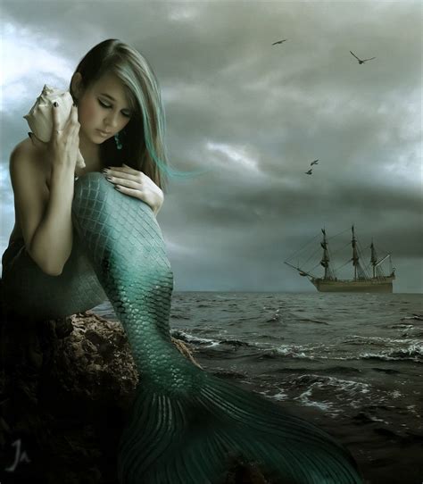 Message By ~jaggu79 On Deviantart Realistic Mermaid Mermaid Artwork
