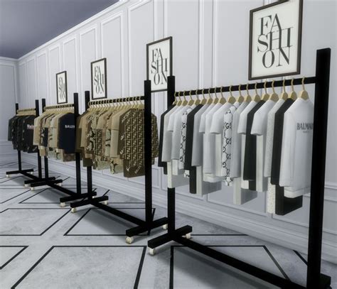 Platinumluxesims — 😍 😍 😍 Designer Fashion Rack 😍 😍 😍 So Sims House