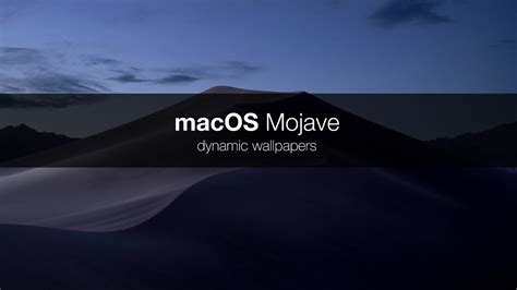 Macos Mojave Dynamic Wallpaper Laptrinhx