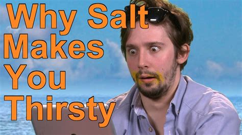 Why Salt Makes You Thirsty A Moment Of Science Pbs Youtube