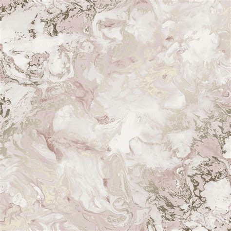 Download Liquid Rose Gold Marble Wallpaper