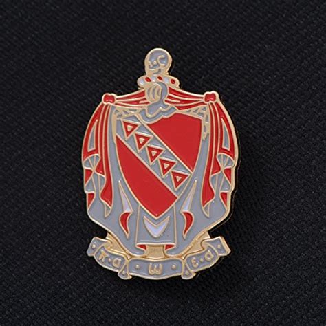 Tau Kappa Epsilon Tke Fraternity Crest Lapel Pin Greek Formal Wear