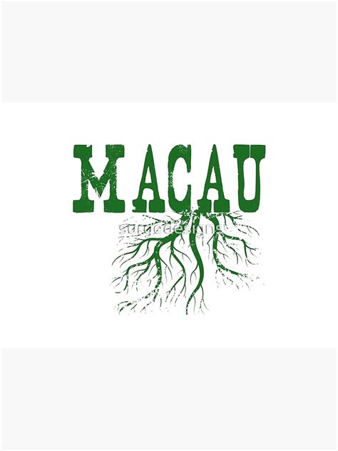 Macau Roots Poster By Surgedesigns Redbubble