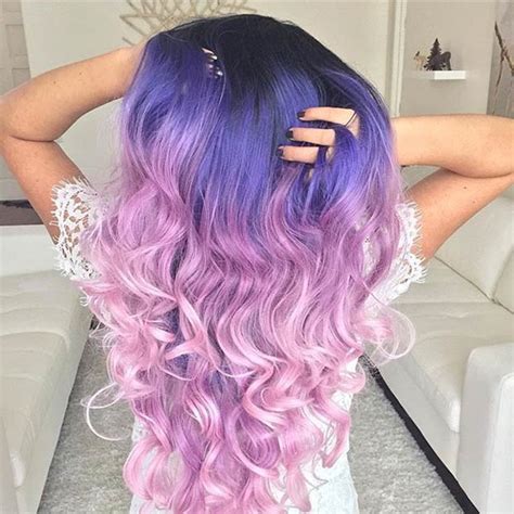 We're starting our gallery with an incredibly striking cut, going from a gorgeous dark black into a vibrant hot pink ombre look! 21 Looks That Will Make You Crazy for Purple Hair | Page 2 ...