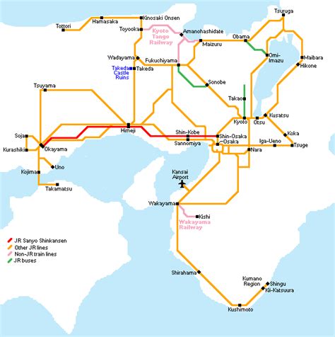 Jr West Rail Pass Kansai Wide Area Pass