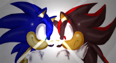 Sonic Vs Shadow By Missyuna On Deviantart