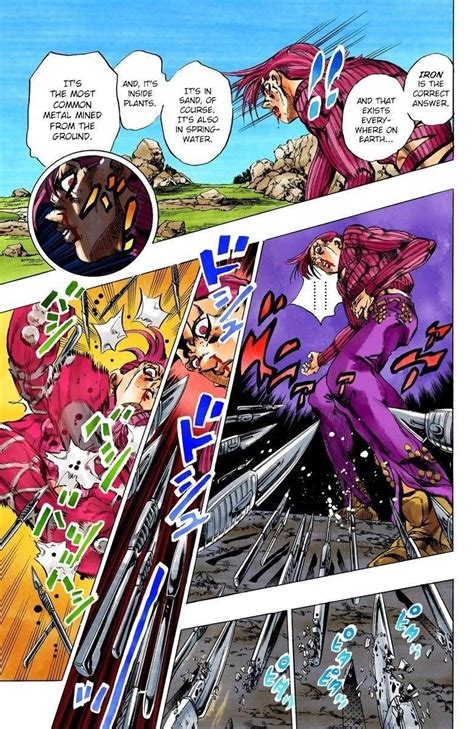 read manga jojo s bizarre adventure part 5 vento aureo official colored chapter 107