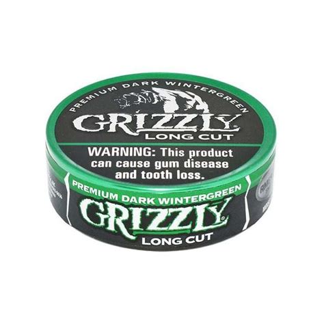 Order Grizzly Dark Wintergreen 12oz Long Cut Northerner Us