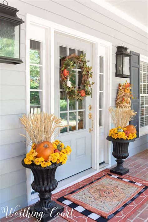 This Years Beautiful Fall Front Porch And Decorating Ideas Fall Front