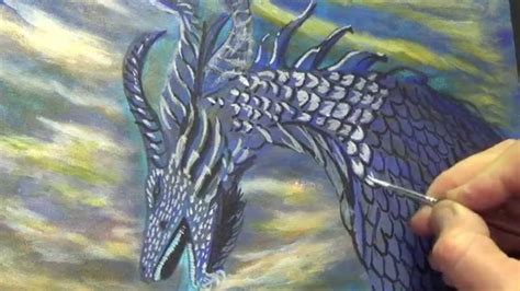 Dragon Painting Acrylic At Explore Collection Of