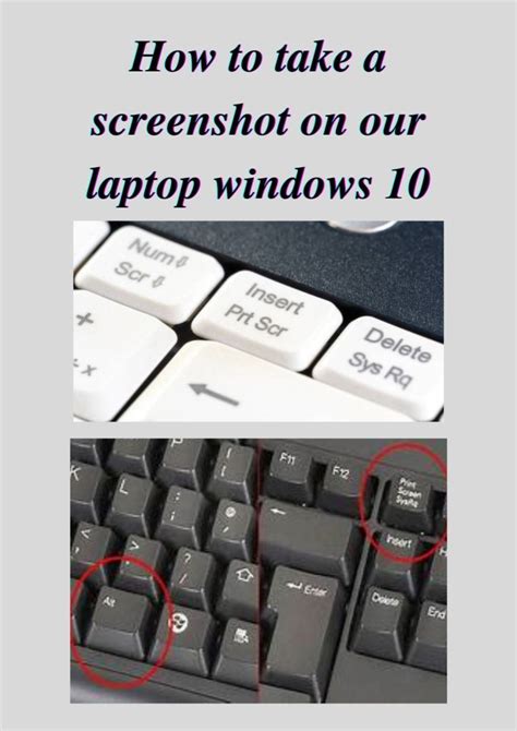 Laptop Windows Take A Screenshot Windows 10 Computer Keyboard Take