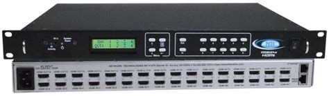 Sm 16x16 Hd4k 4k 18gbps Hdmi Video Matrix Switch 16x16 1ru