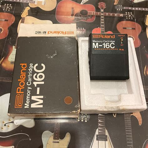 Roland M 16c • Memory Cartridge Reverb