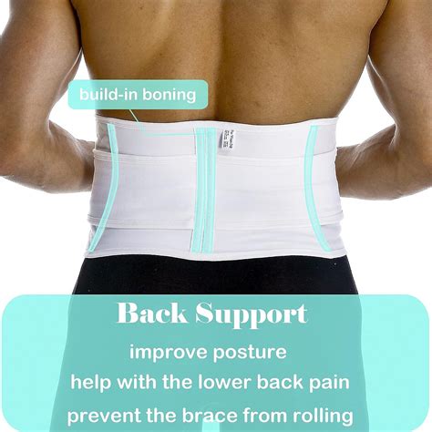 Paz Wean Hernia Belts For Men Abdominal Support Surgical Belly Binder