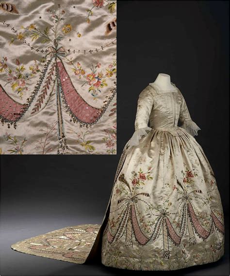 “grand Habit” Worn By Marie Antoinette 1780s France Royal Ontario Museum 18th Century