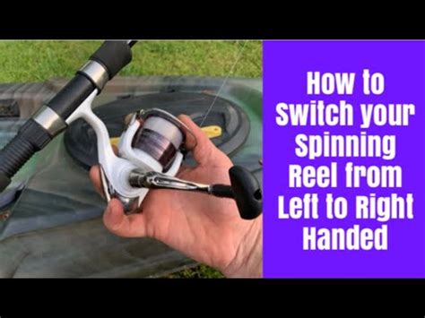 How To Switch A Spinning Reel From Left To Right Handed Helpful
