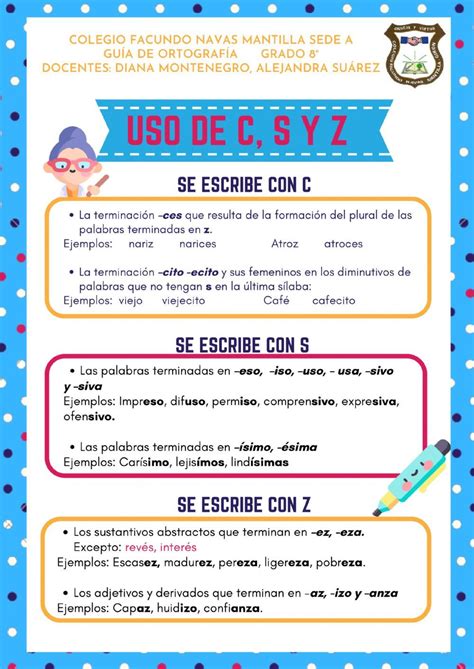 Uso De La C S Y Z Interactive Worksheet Spanish Lessons Online